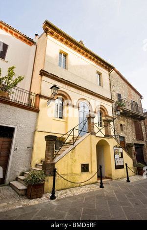 Das kleinste Theater der Welt, Monte Castello di Vibio Perugia Provinve, Umbrien Stockfoto