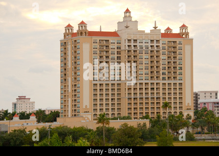 Die Unterkunft The Ritz-Carlton Hotel & Resort in Sarasota, Florida, USA Stockfoto