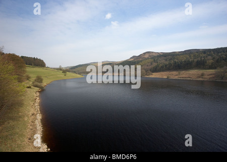 Ladybower Reservoir Peak District Nationalpark Derbyshire England Großbritannien Stockfoto