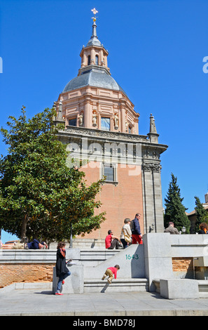 Madrid, Spanien. Iglesia de San Andres / Kirche von San Andres Stockfoto