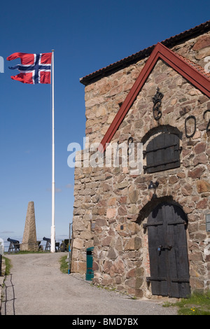 Norwegen Østfold Halden Fredriksten Festung Stockfoto