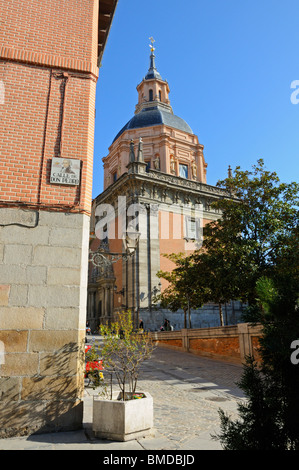 Madrid, Spanien. Iglesia de San Andres / Kirche von San Andres Stockfoto