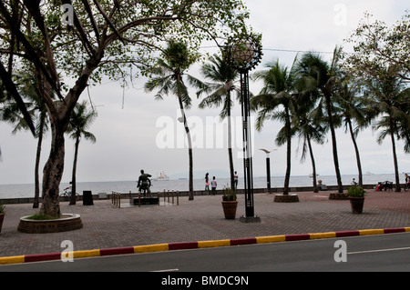 Philippinen, Manila, 4 März, 2008 Roxas Boulevard in Malate Bezirk der Stadt von Manila. Stockfoto