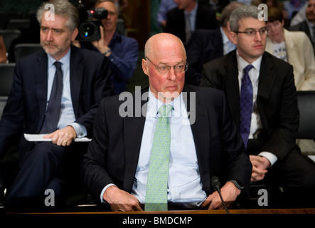 Der ehemalige Finanzminister Henry "Hank" Paulson. Stockfoto