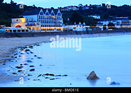 St. Brelade Bay, Jersey, Kanalinseln, Großbritannien Stockfoto