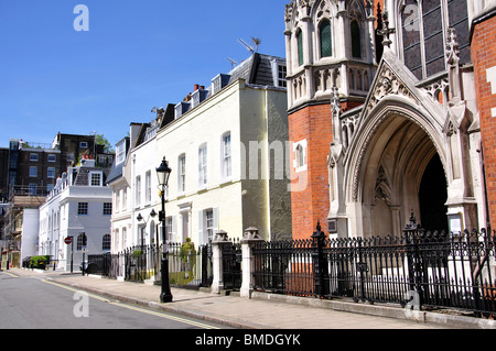 Montpelier Ort, Knightsbridge, Royal Borough of Kensington und Chelsea, London, England, Vereinigtes Königreich Stockfoto