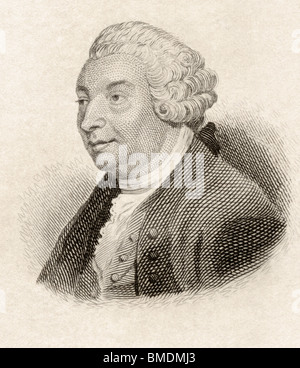 David Hume, 1711 bis 1776. Schottischer Philosoph, Ökonom und Historiker. Stockfoto