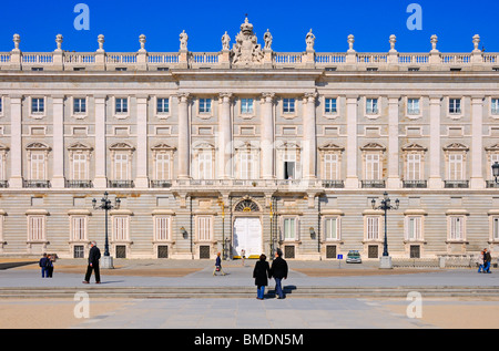 Madrid, Spanien. Royal Palace / Palacio Real (1764) Stockfoto