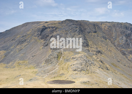 Kirk fiel betrachtet aus großen Giebel - Seenplatte, Cumbria, England Stockfoto