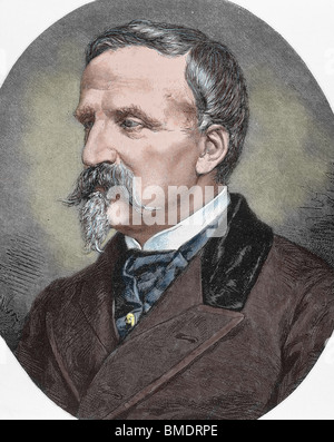 Aumale, Henri Eugene Philippe d ' Orleans, Herzog von (Paris, 1822, Zucco, 1897). Vierter Sohn von Louis Philippe. Stockfoto
