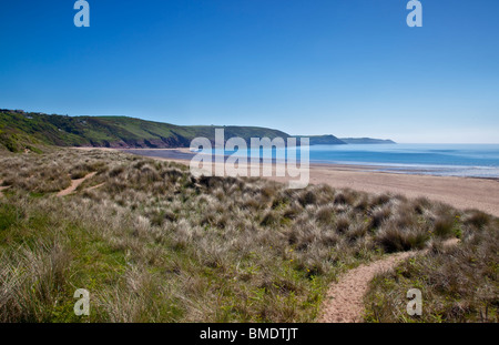 Freshwater East Beach, Pembrokeshire, Wales Stockfoto