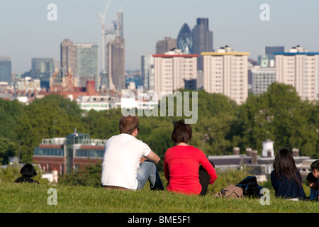 Sommer Abend - Primrose Hill - Camden - London Stockfoto