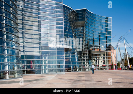 Christchurch Art Gallery, Te Puna o Waiwhetu in Christchurch kulturellen Bezirk. Stockfoto