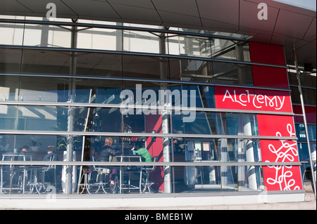 Christchurch Art Gallery, Te Puna o Waiwhetu in Christchurch kulturellen Bezirk. Stockfoto