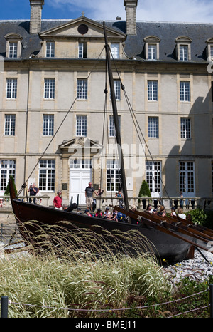 TAPESTRY MUSEUM BAYEUX, FRANKREICH Stockfoto