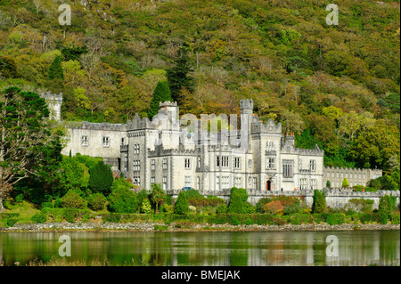 Kylemore Abbey, County Galway, Provinz Connacht, Irland Stockfoto