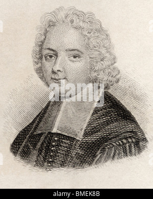 Louis Ellies du Pin oder Dupin, 1657, 1719. Französische kirchlichen Historiker. Stockfoto