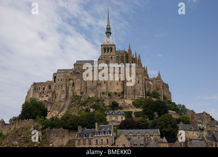 MONT SAINT MICHEL, FRANKREICH Stockfoto