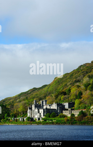 Kylemore Abbey, County Galway, Provinz Connacht, Irland Stockfoto