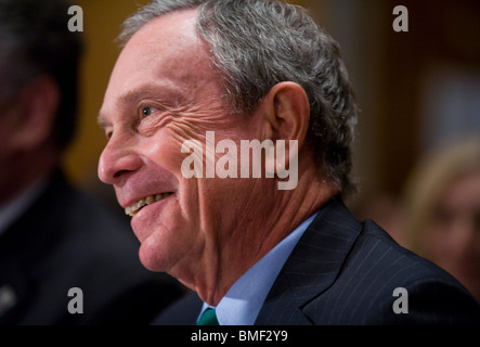 New Yorks Bürgermeister Michael Bloomberg Stockfoto