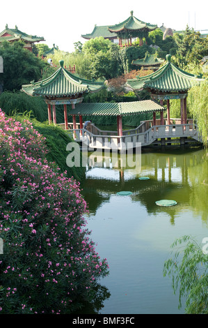 Fuchang Garten, Pavillon von Prinz Teng, Nanchang, Jiangxi Provinz, China Stockfoto