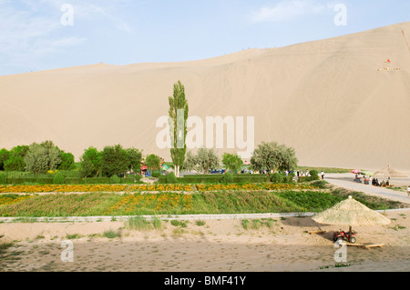 Berühmte Hill, Dunhuang, Jiuquan, Provinz Gansu, China Stockfoto