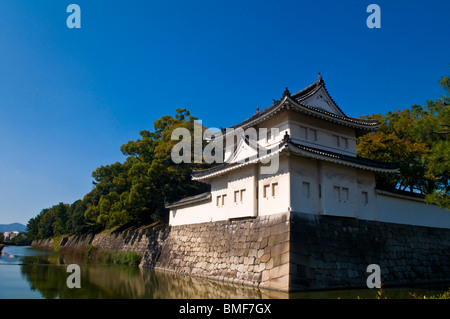 Das UNESCO-Weltkulturerbe - Nijo Burg ist ein Flachland Schloss befindet sich in Kyoto, Japan. Stockfoto