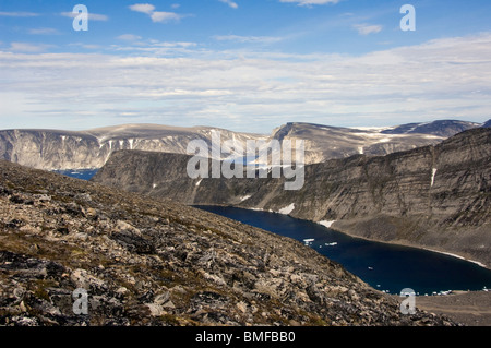 Cape Mercy, Cumberland Sound, Baffininsel, Nunavut, Kanada Stockfoto