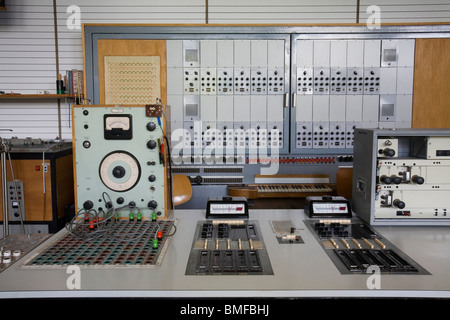 Details zu Siemens elektronische Musik Tonstudio 1955 Stockfoto