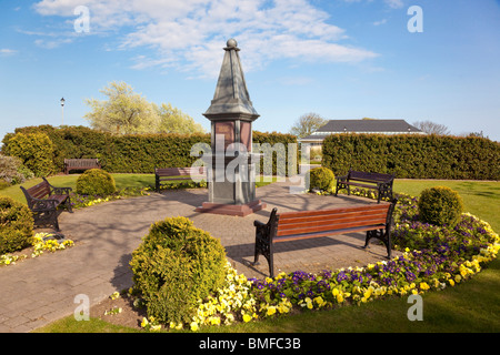 öffentliche Gärten am Ende des Connaught Avenue in Frinton on Sea, Essex. UK Stockfoto