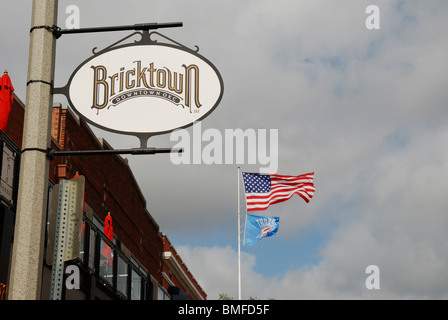 Bricktown Oklahoma City, Oklahoma, USA. Stockfoto