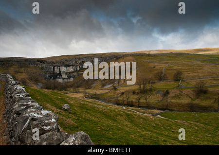 Malham Cove in Malhamdale in Yorkshire Dales Stockfoto