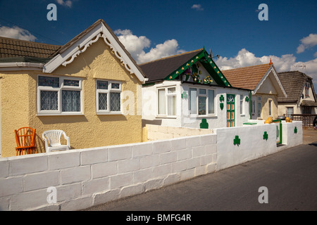 ein Haus in Jaywick Sands, Essex, UK Stockfoto