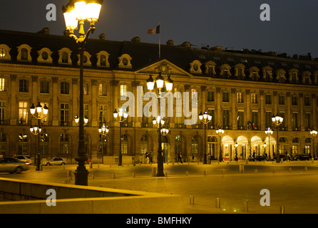 HOTEL RITZ AN DER PLACE VENDOME, PARIS, FRANKREICH Stockfoto