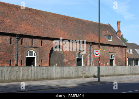 Pferdeställe Rangers Association auf der Royal Mews, Hampton Court, East Molesey, Surrey, England, Großbritannien, UK, Europa Stockfoto