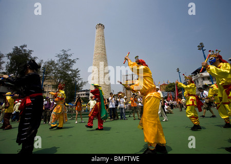 Cheung Chau Bun Festival, Changzhou Island, Hong Kong, China Stockfoto