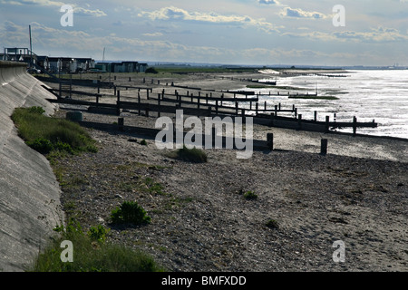 Seasalter in der Nähe von Whitstable in kent Stockfoto