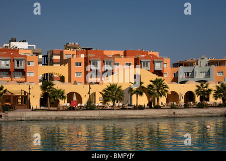 Hurghada: Neuer Hafen Stockfoto