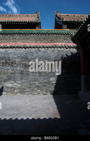 Details der Architektur, Mukden Palast, Shenyang, Provinz Liaoning, China Stockfoto