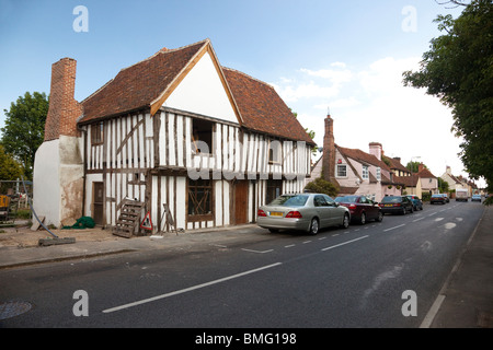 altes Landhaus in St Osyth Stadt, Essex, UK Stockfoto