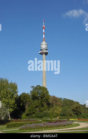 Donau-Park Vienna Stockfoto