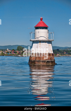 Detail der Oslo Fjord, Norwegen, Mai 2009 Stockfoto