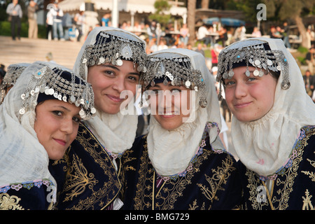 Türkei Antalya - National Woche mit Atatürk Tag und Kinderfest Stockfoto