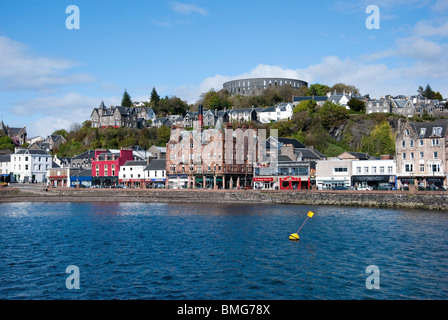 George Street Waterfront Oban Lorn Argyll westlichen schottischen Highlands Schottland Stockfoto