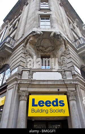 Leeds Building Society, Holborn, London UK Stockfoto