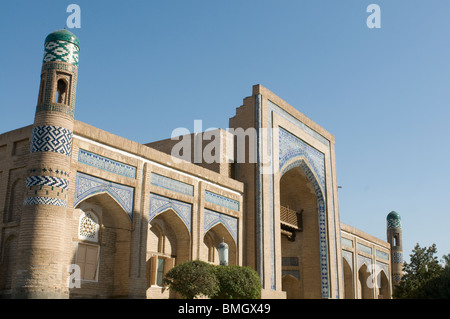 Moschee am Ichon Qala Festung, Chiwa, Usbekistan Stockfoto