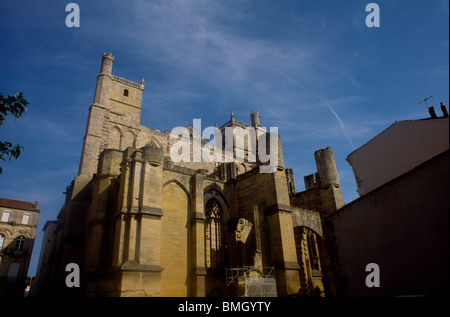 Narbonne Frankreich Languedoc-Roussillon St nur und Pasteur Kathedrale St. Stockfoto