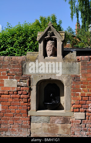 Dem Gelände des St. Ethelbert Brunnen, Hereford, Herefordshire, England, UK Stockfoto