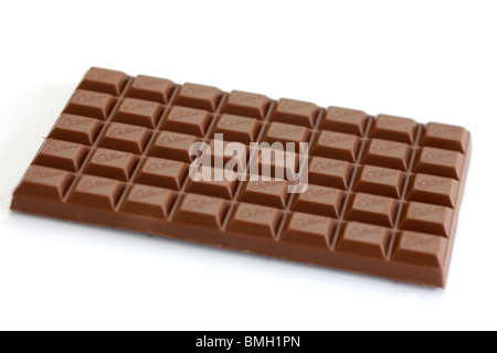 Molkerei Milch ganze Nuss Schokolade Stockfoto