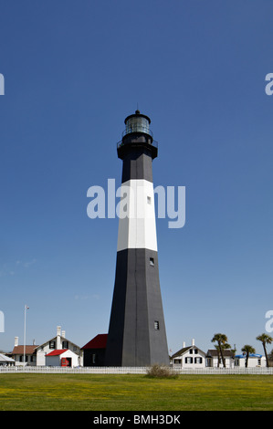 Tybee Island Lighthouse in Chatham County, Georgia Stockfoto